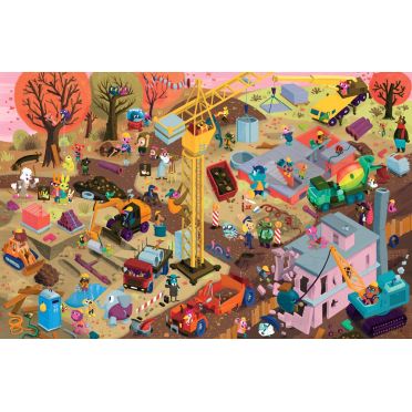 Na budowie – środek, jesień